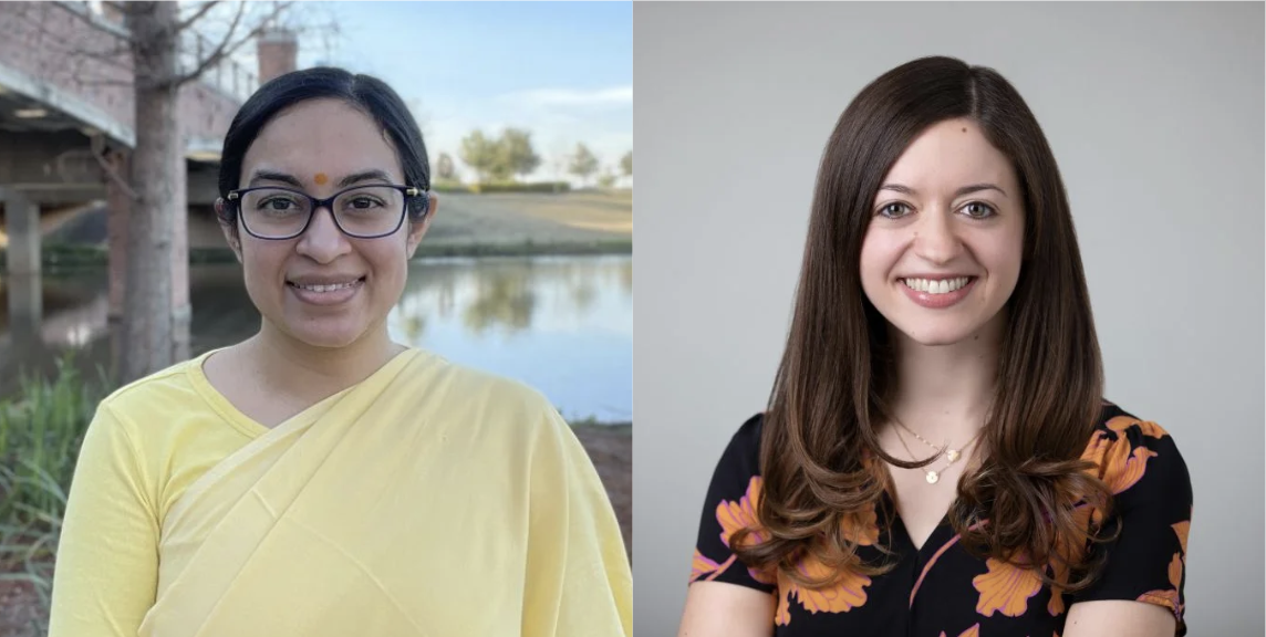 Brahmacharini Shweta Chaitanya will lead Dharmic Life at Georgetown, and Rabbi Ilana Zietman will lead Jewish Life at Georgetown.